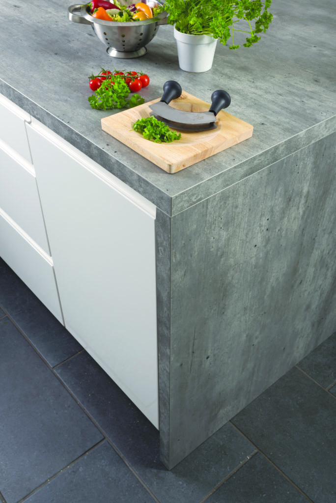 Spectra SQ - Grey Shuttered Concrete Lifestyle