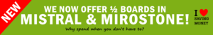 Large Mistral and Mirostone Cutting Banner