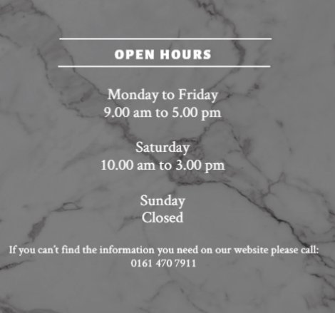 Open Hours